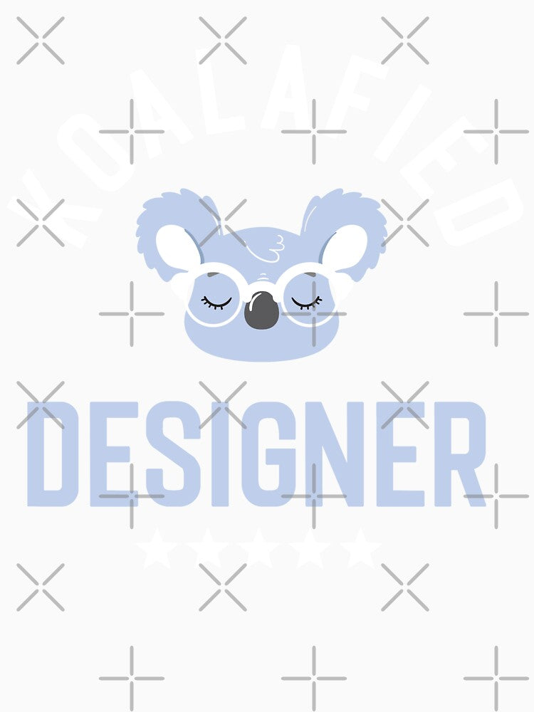 Koalafied Designer - Funny Gift Idea for Designers by betternotes