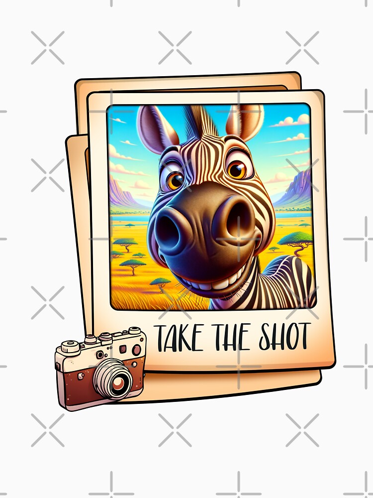Take the shot - zebra photograph by roundowl