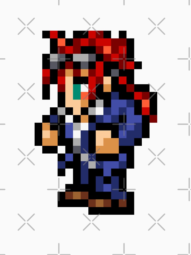Final Fantasy VII - Reno Sprite by SpriteZone