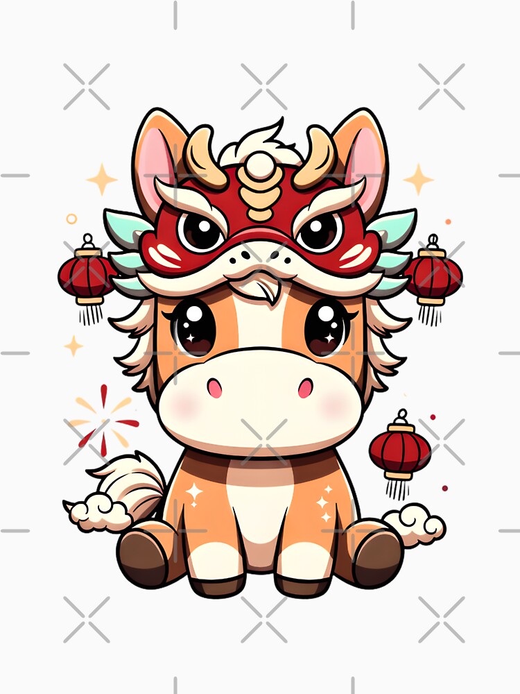 Kawaii 2026 Design - Chinese Horse by GrumpySableye