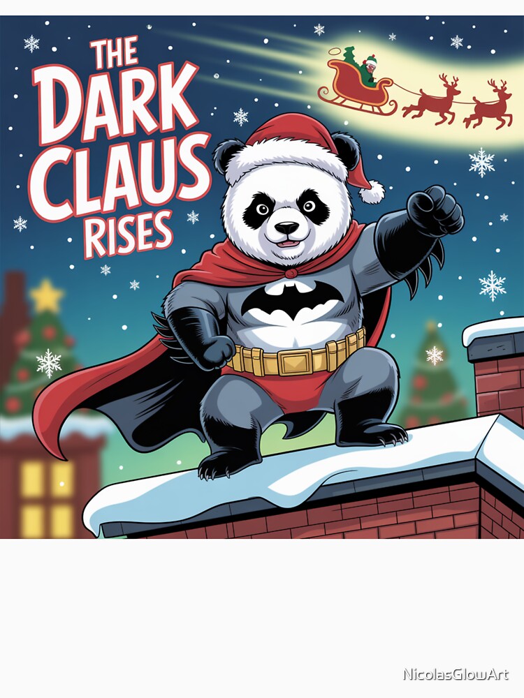 The Dark Claus Rises, Panda by NicolasGlowArt