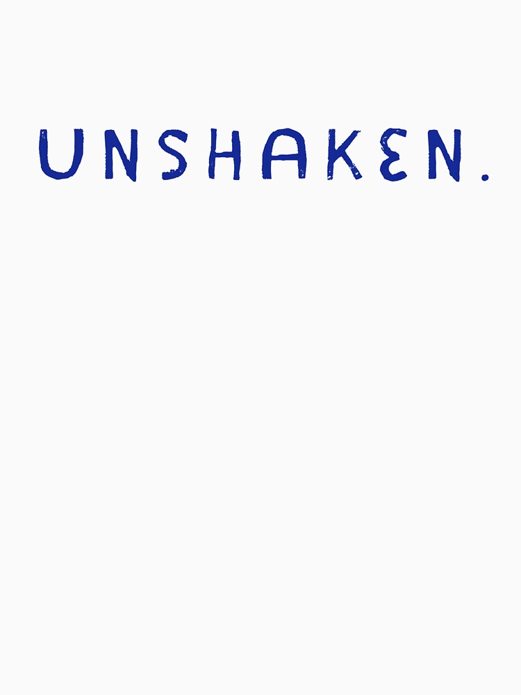 UNSHAKEN. - Minimalist Vintage Typography by districtmarket