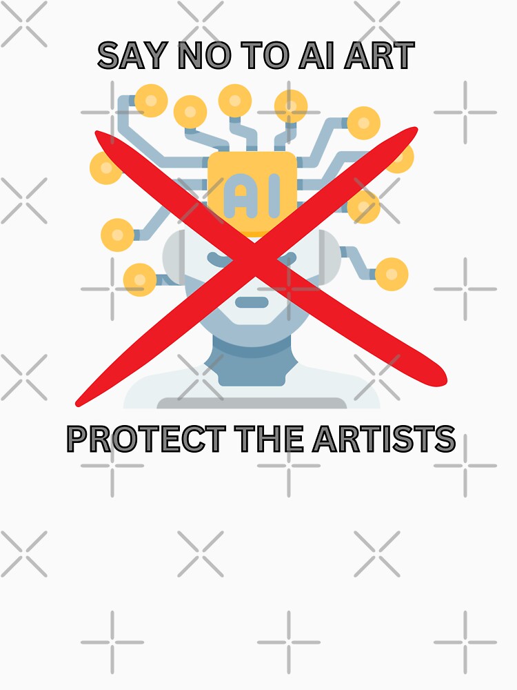 no to ai art by InGeniusDesign