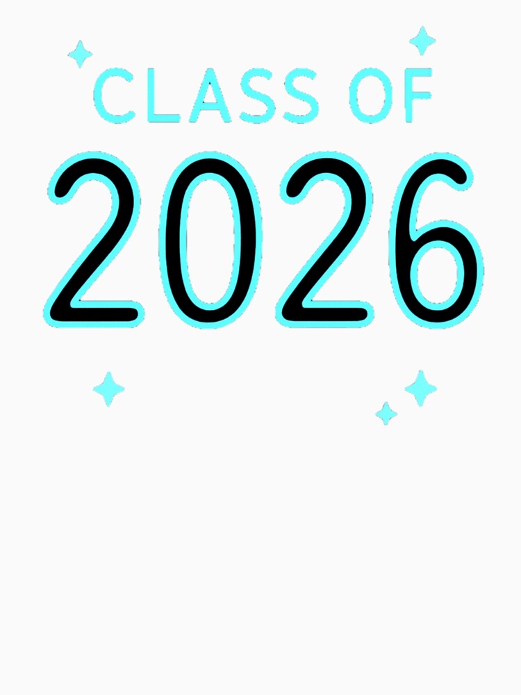 Class of 2026 Neon Outline Graduation by PunchDrop