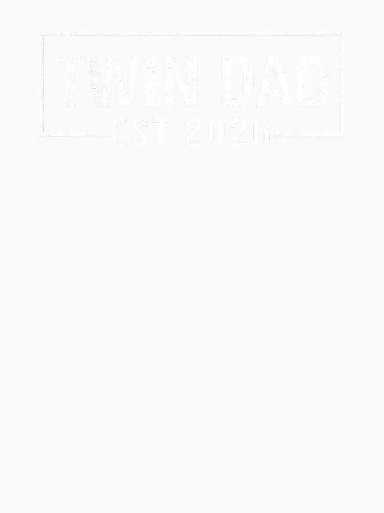 Twin Dad Est 2026 Future Father of Twins Celebration by zamiokaline