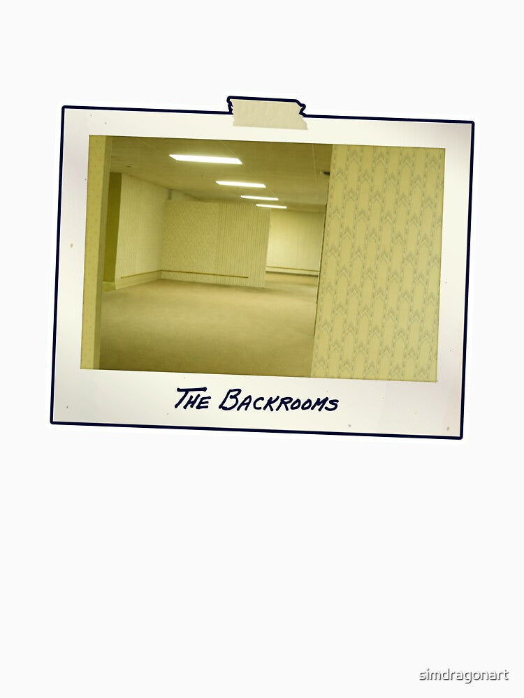 The Backrooms Original Photo Vintage Polaroid by simdragonart