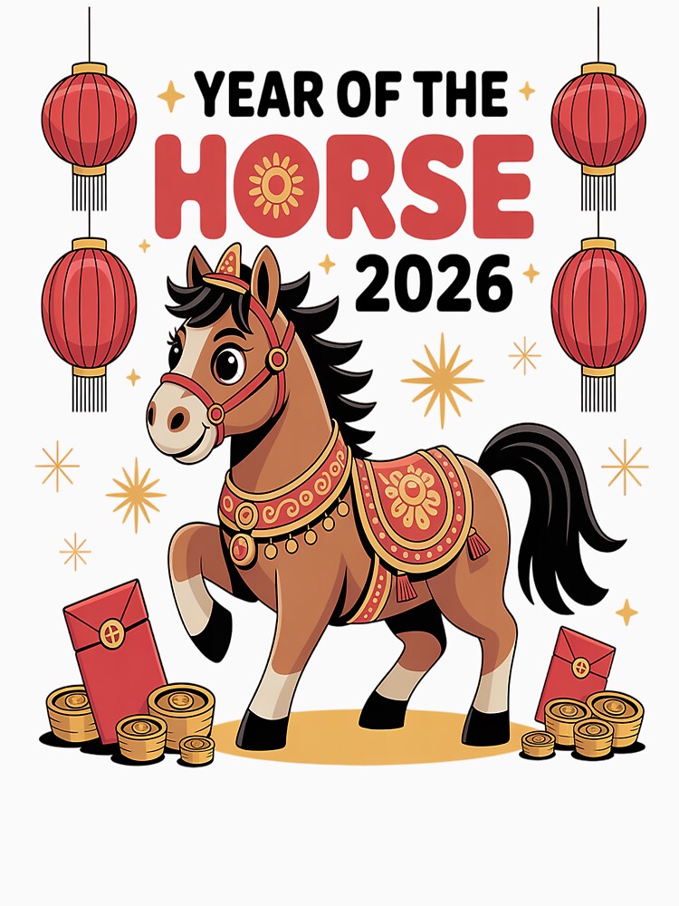Horse 2026 Chinese New Year of The Horse 2026 by VladoZork