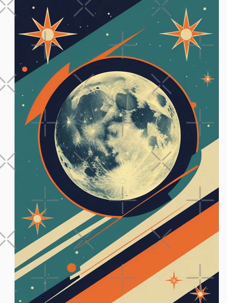 Atomic Luna: Raygun Gothic Moon by PrimeGens