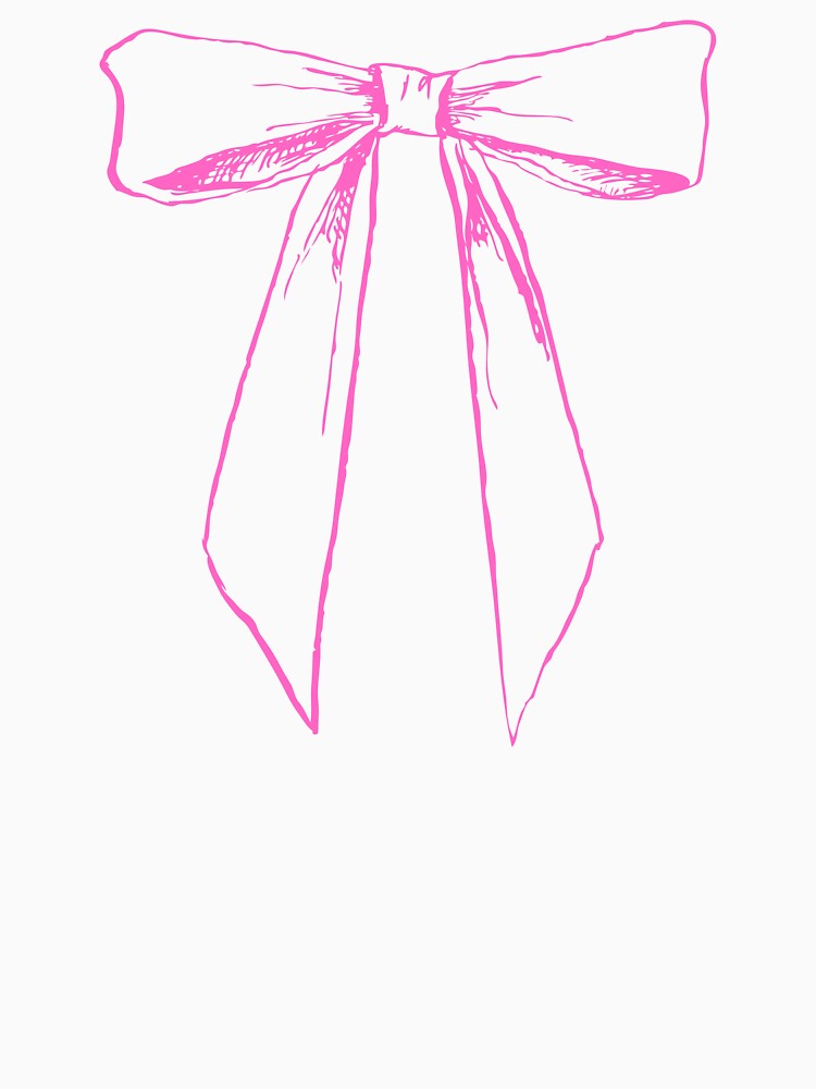 PINK BOW, COQUETTE AESTHETIC, PRETTY BOW by larissa-myrie