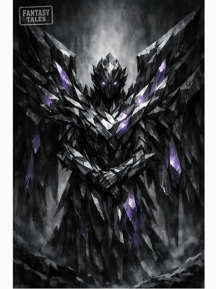 The Crystalline Saint - Dark Fantasy Hollow Angel by bapupa