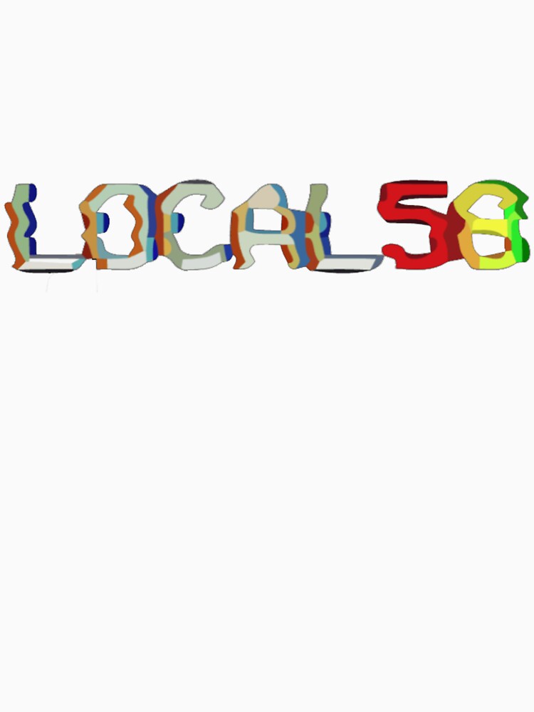 Local 58 Logo VHS Style by inb4