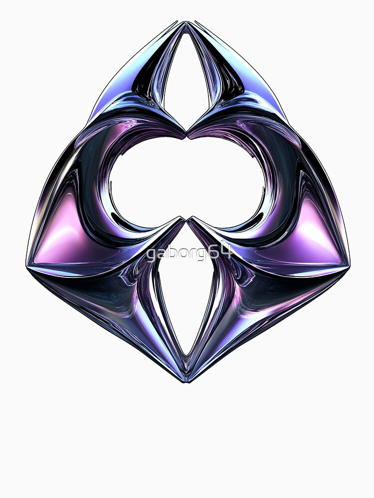 Liquid Chrome Totem by Bearabilia