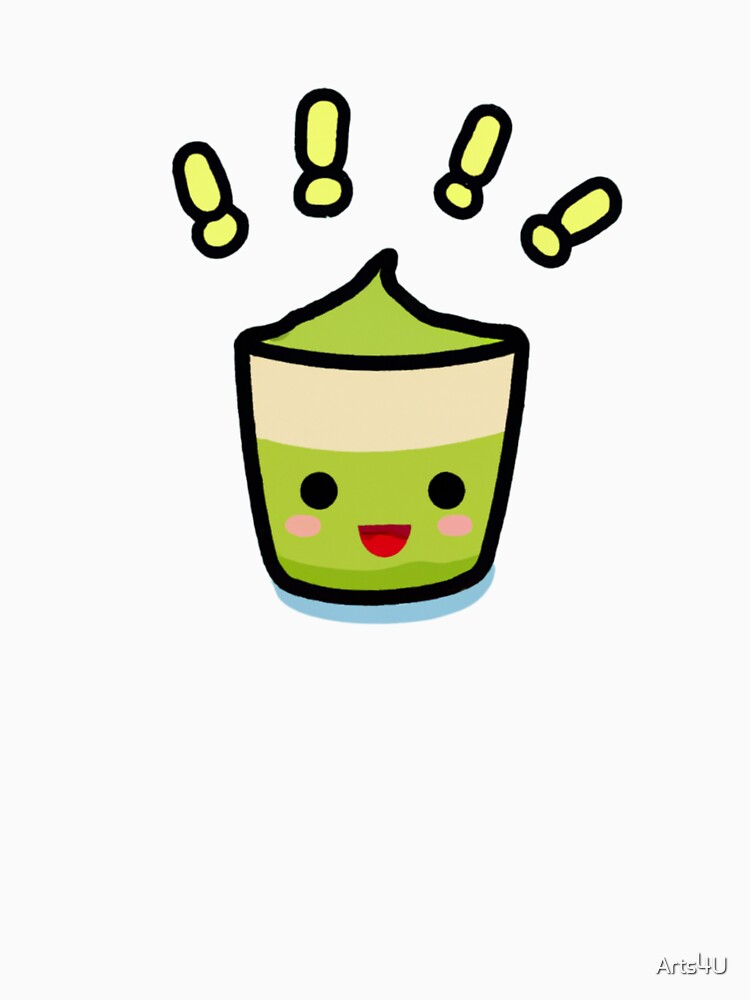 CUTE MINIMALIST MATCHA STICKER MATCHA LOVE by Arts4U