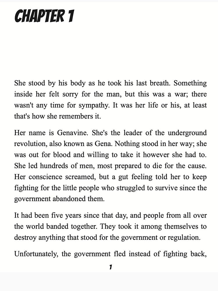 She Didn’t Pray for Peace. She Became It. by HJ-Fiction