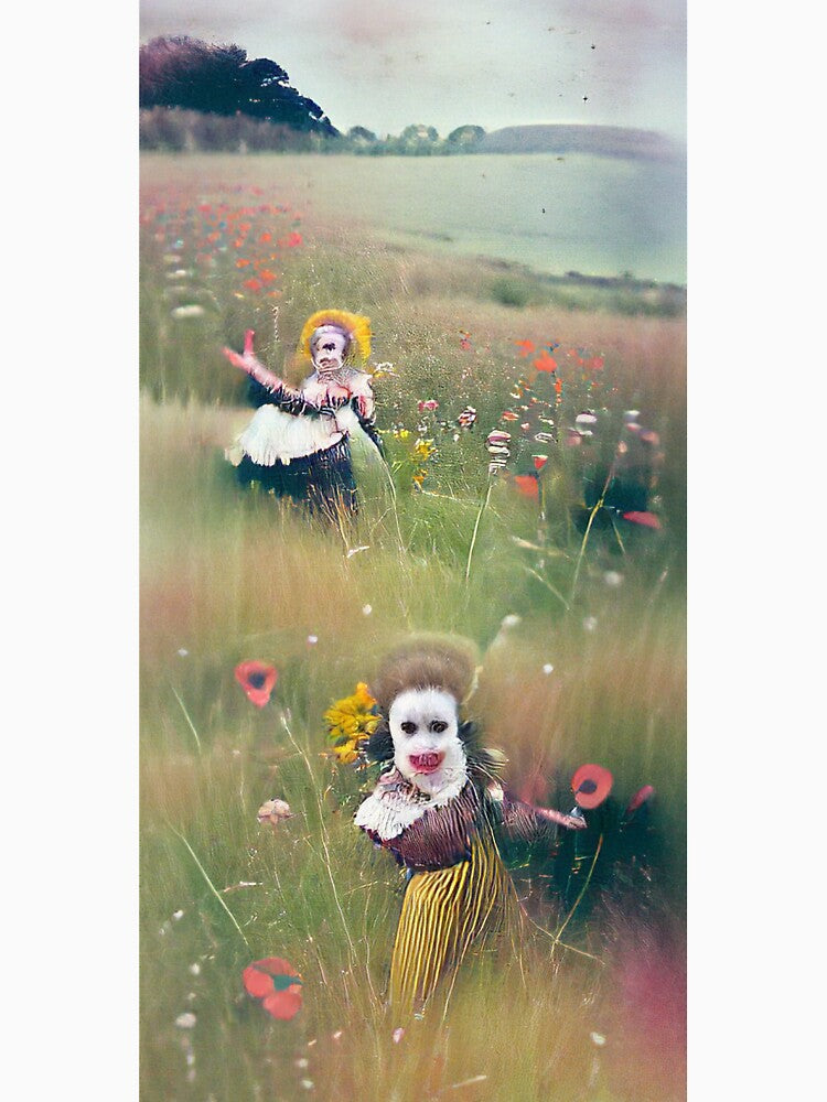 I'm sorry the AI made this scary clown face by kiertwice