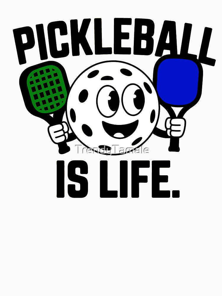 Pickleball Is Life Cool & Bold Item For Pickleball Lovers & Players by TrendyTamale