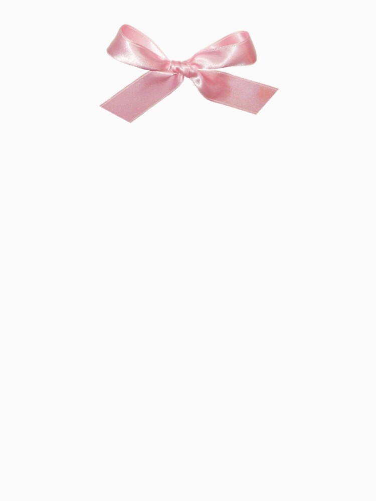 Pink Ribbon Bow by alexiachristine
