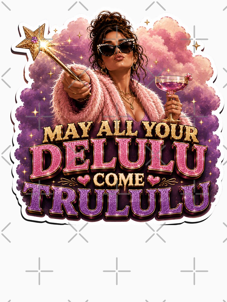May All Your Delulu Come Trululu Sticker by Abundance Activation 11.11