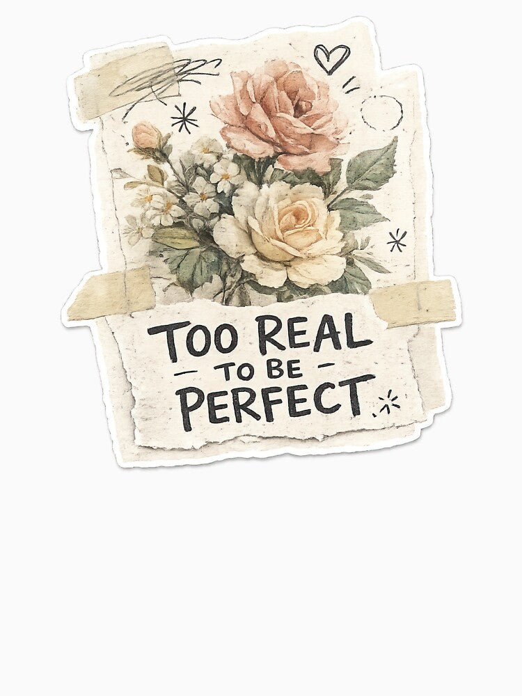 Too Real To Be Perfect – Handmade Collage Botanical Aesthetic by Samuel	 Collings