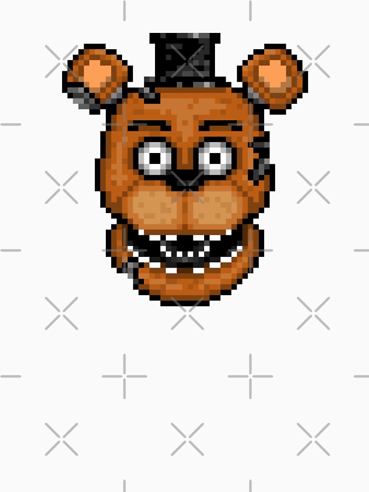Five Nights at Freddy's 2 - Pixel art - Withered Old Freddy by GEEKsomniac