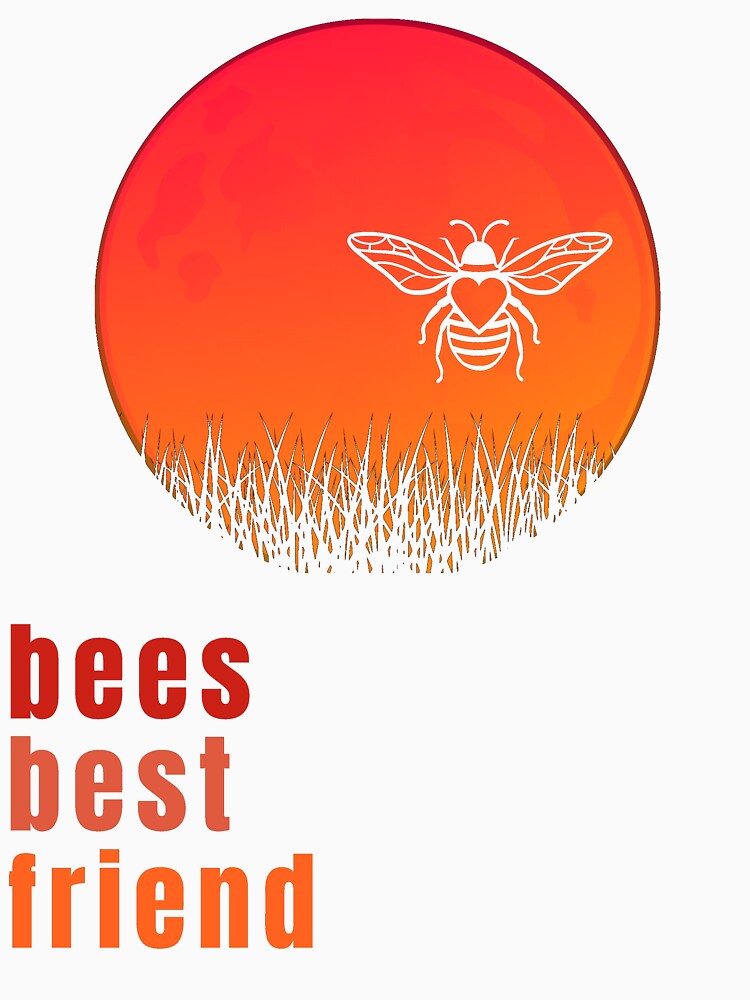 Bees best friend - gifts for people who like honey and care about nature on earth. by byMartha