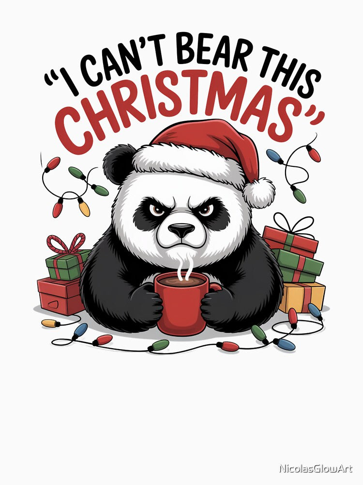 I Can't Bear This Christmas by NicolasGlowArt