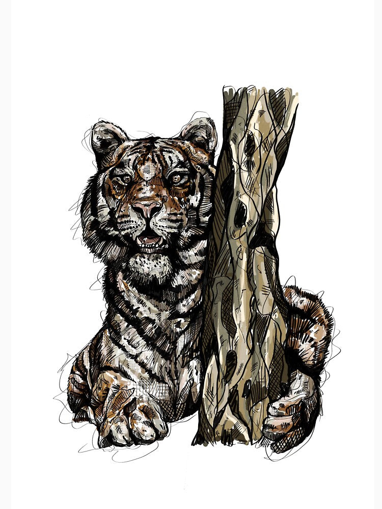 Bengal Tiger Illustration by juicycreations