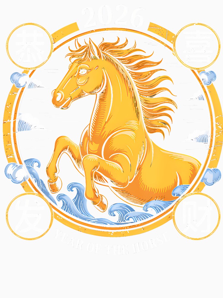 Horse 2026 Chinese New Year Of The Horse Lunar New Year by SarahLeanne1