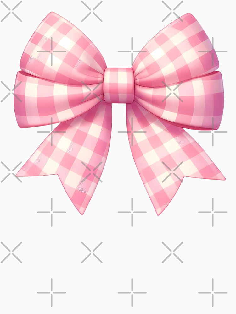 Cute Pink Coquette Bow, Valentines by stylishdzign
