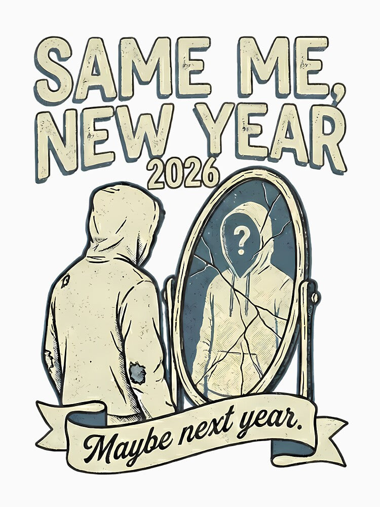 Same Me New Year 2026 Meme - Funny Resolution Humor - Relatable 2026 Gift by BeastArc