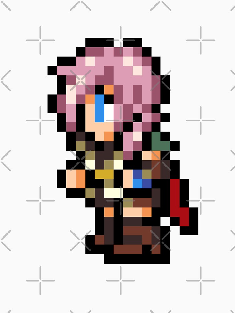 Final Fantasy XIII - Lightning Sprite by SpriteZone