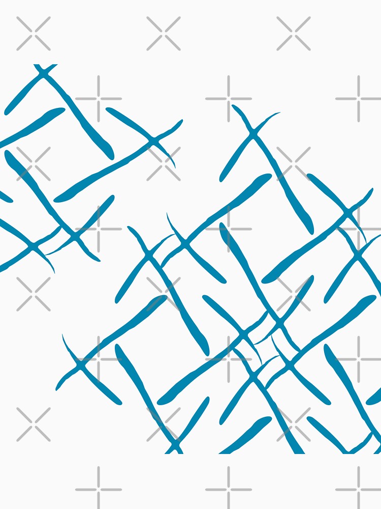 Turquoise cross marks by flamendes
