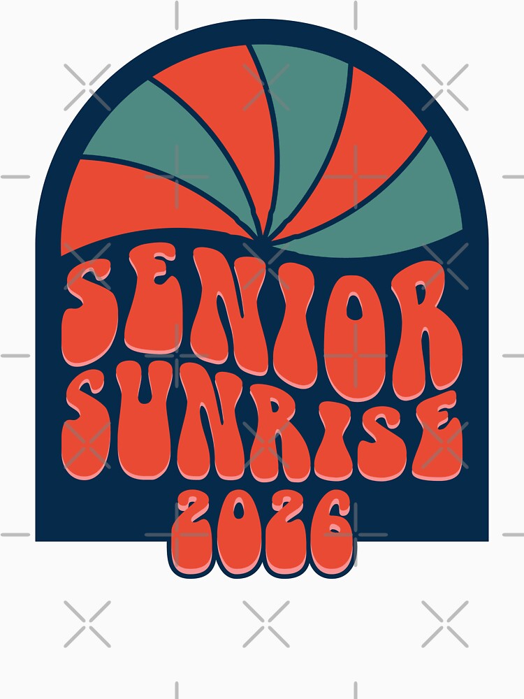 Senior Sunrise Class of 2026 - Retro Sunset Graduation by JavaGraph
