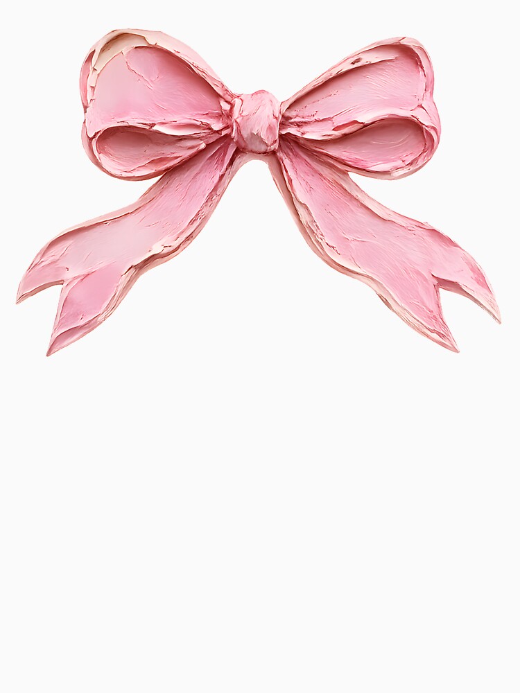 Girly Pink Bow Aesthetic by InkRevolt
