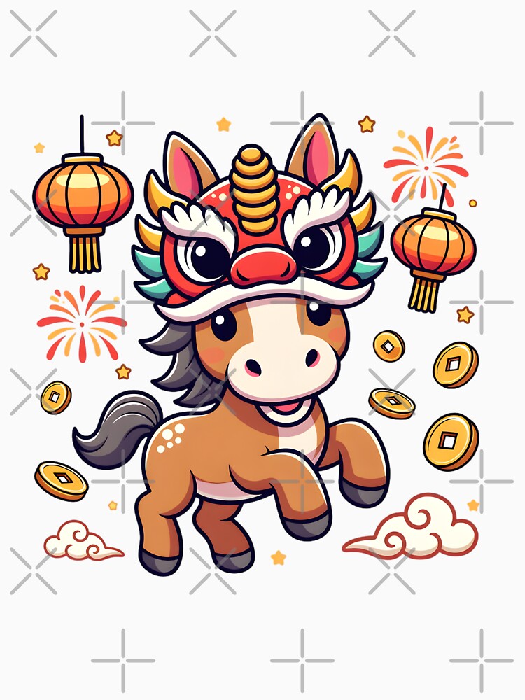 2026 Lunar Zodiac - Chibi Horse by GrumpySableye