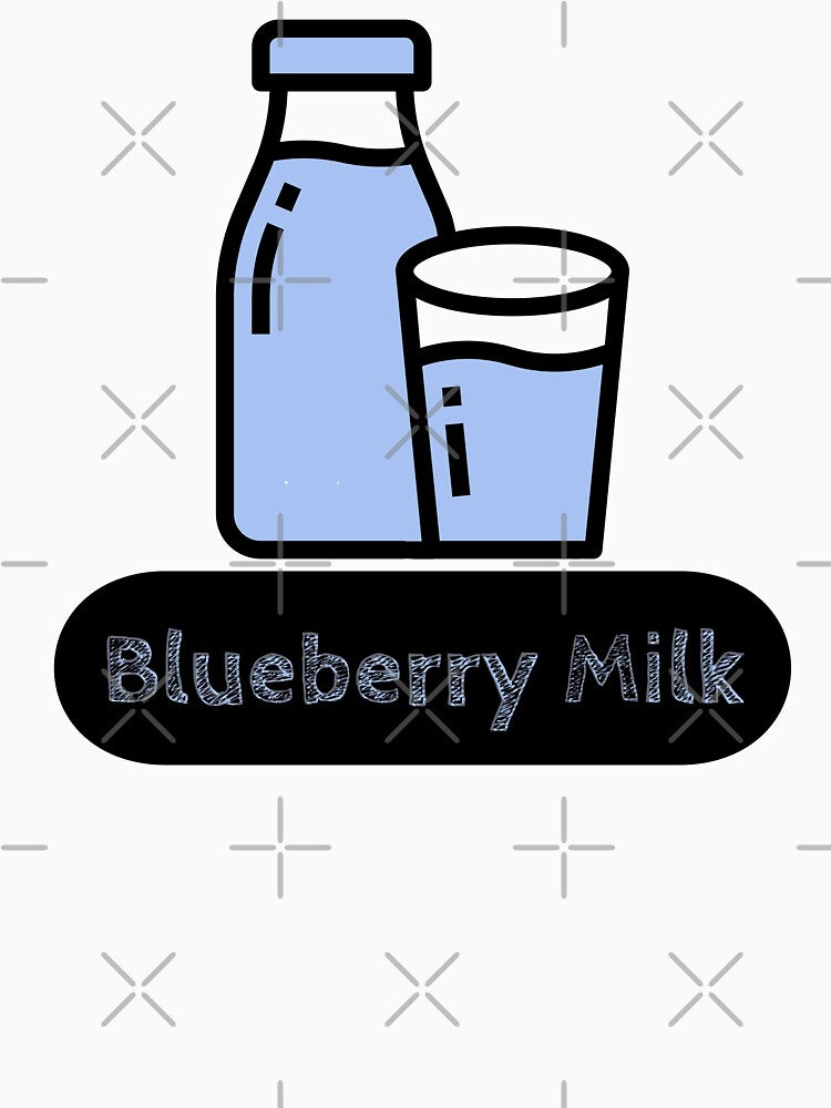 Blueberry Milk Merch by AllRyeTea