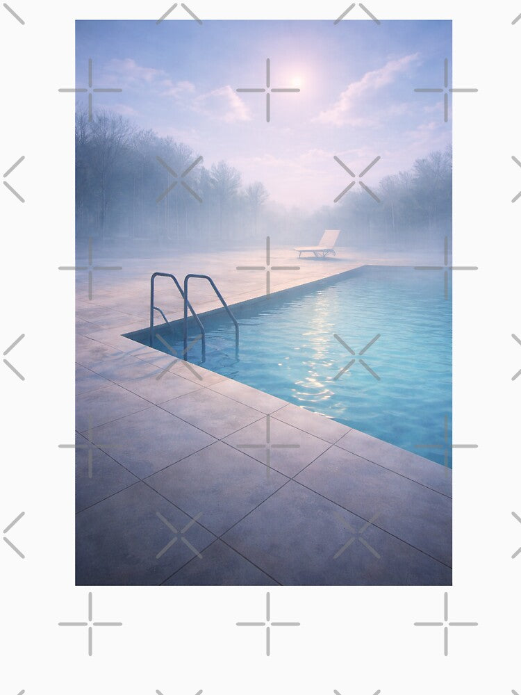You Shouldn't Be Here – Liminal Pool Dreamscape Aesthetic by 486DesignCo