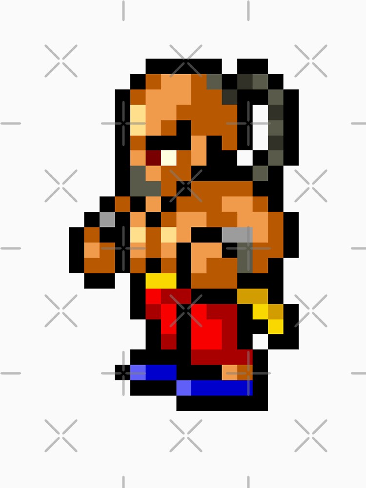 Final Fantasy IV - Yang Sprite by SpriteZone