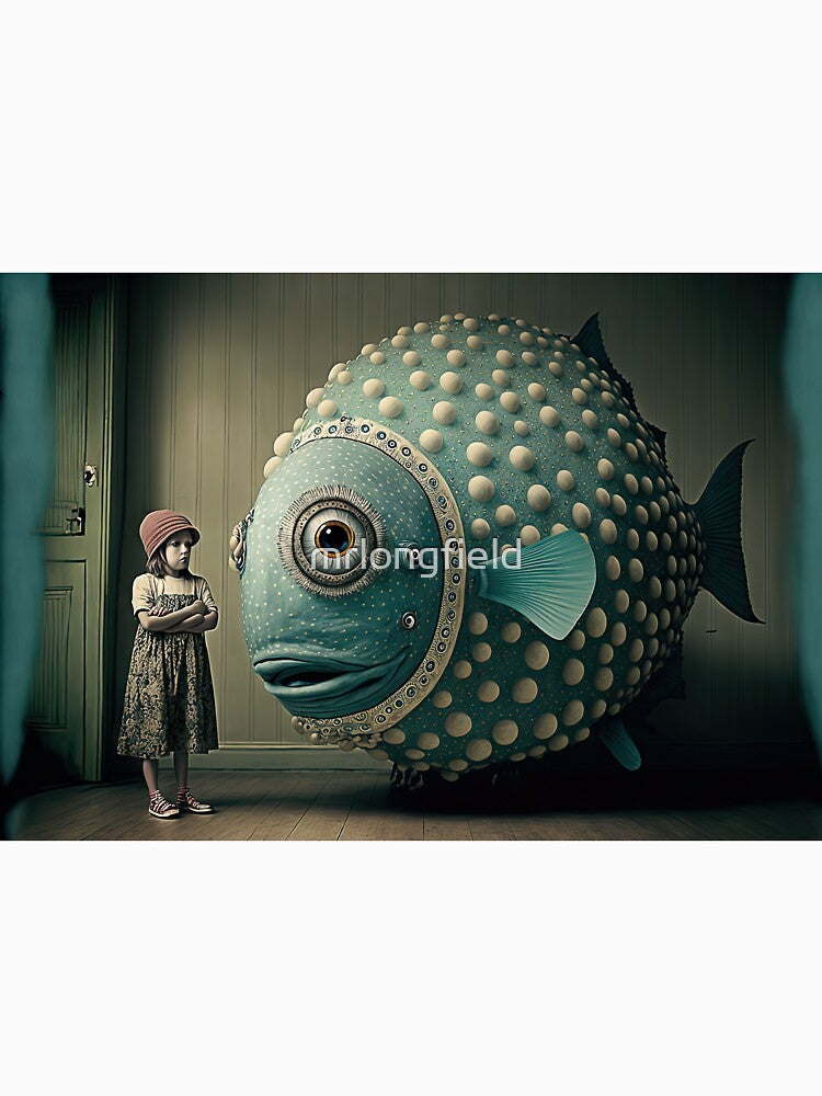 Weird strange art with lovely cute monster and creatures by mrlongfield