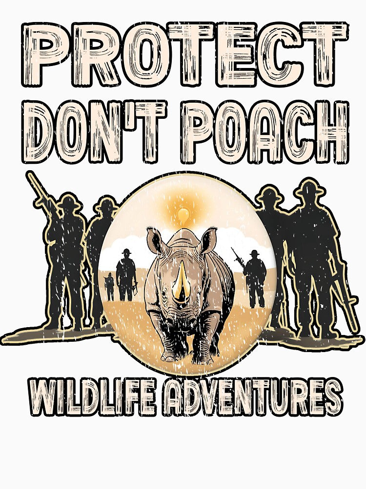 PROTECT DON'T POACH WILDLIFE ADVENTURES wildlife protection rangers by Jt41