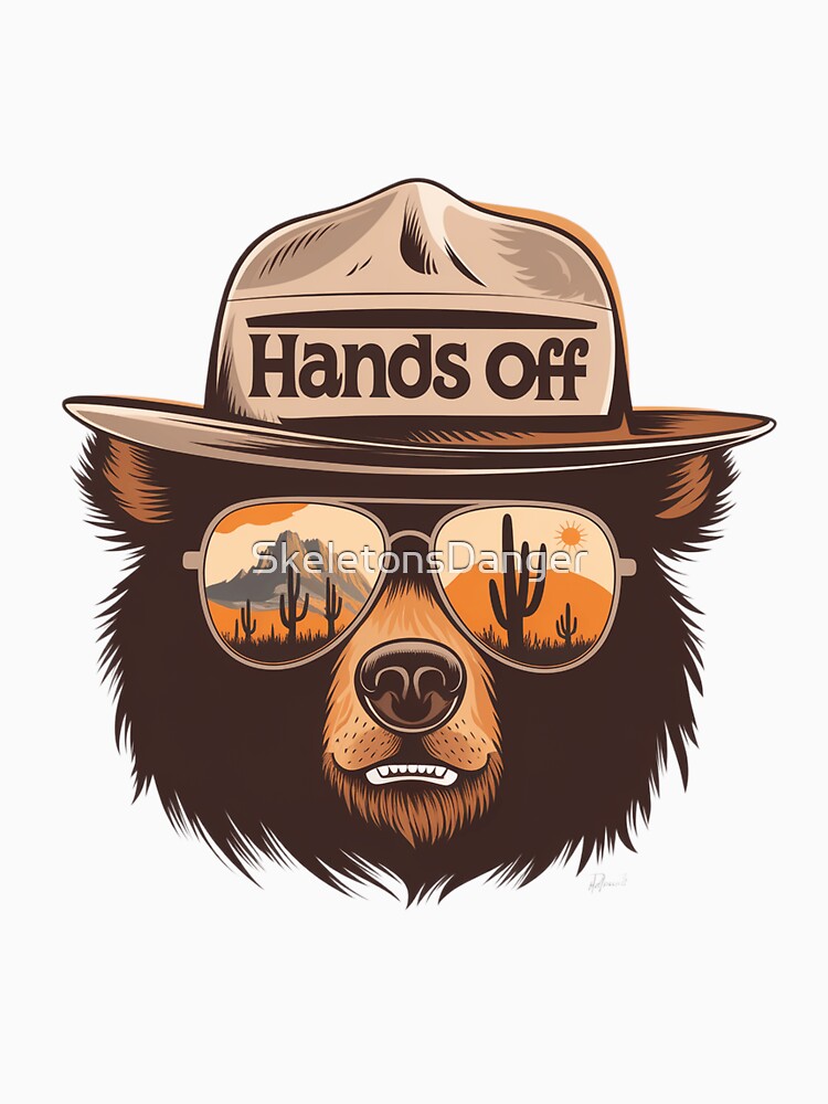 Hands off our national parks - us alt service bear resist save the nature protect trees by SkeletonsDanger