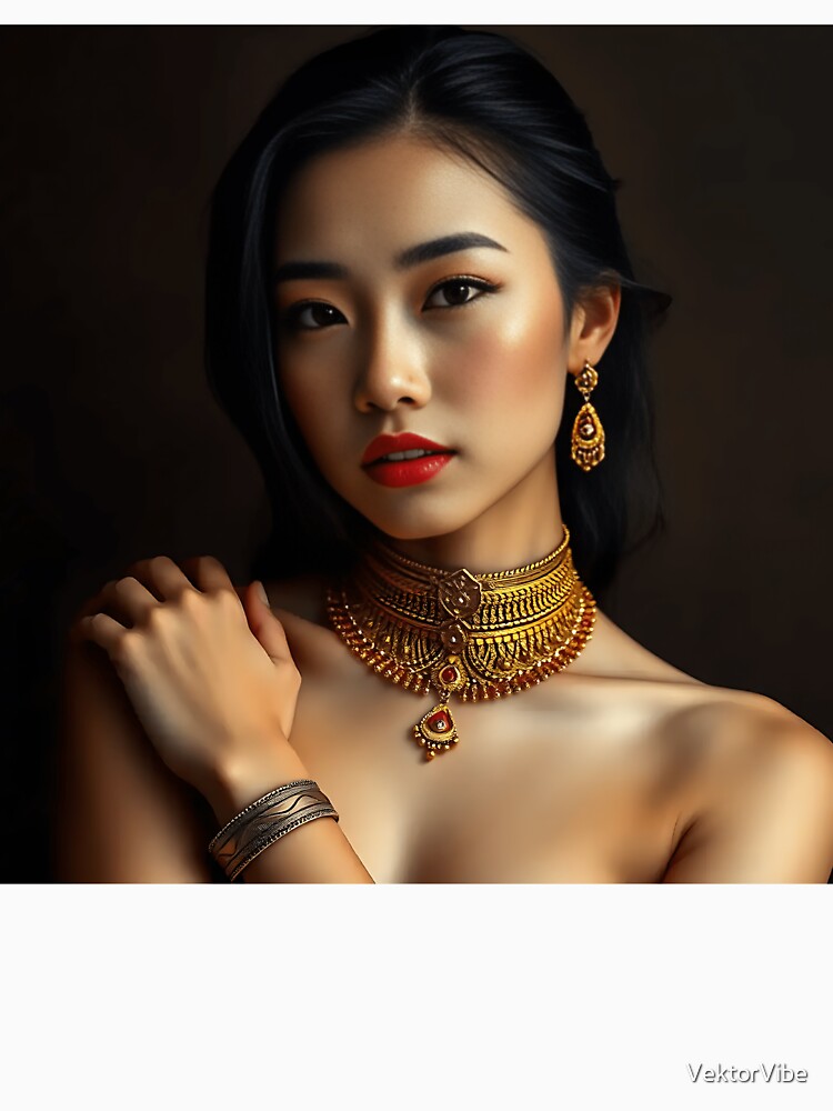 Strength in Gold and Silence by VektorVibe