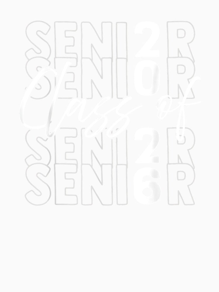 Funny Senior Class of 2026 Senior Student Boys Girls by Boutkimaewab
