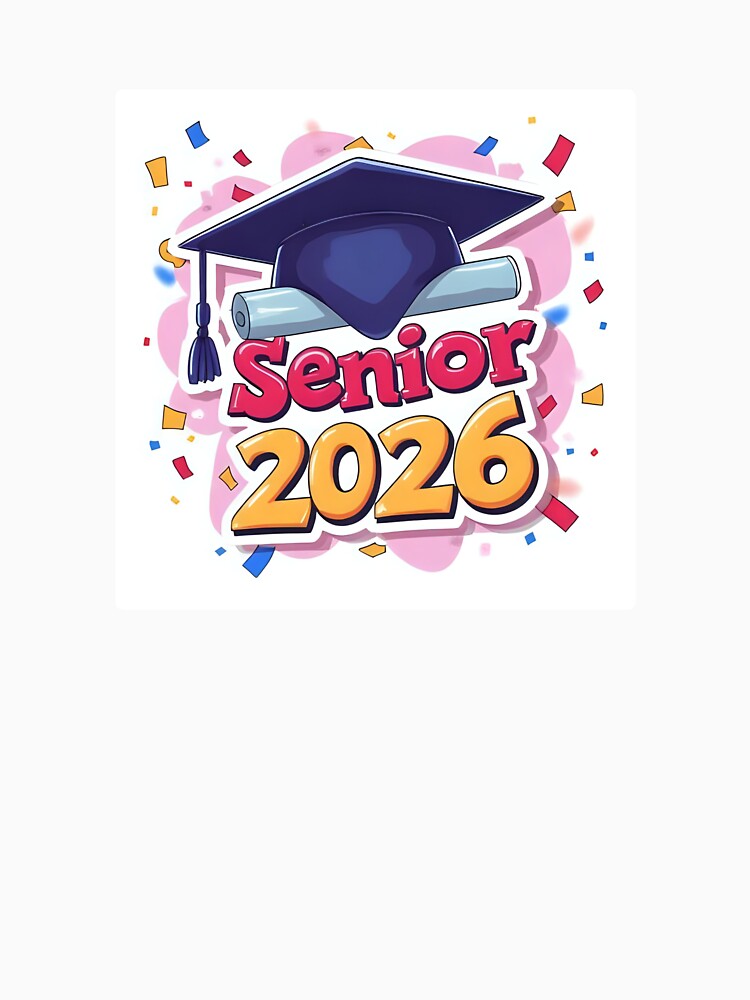 Senior 2026 Graduation Sticker | Class of 2026 Graduate Gift by SassyArtist9006