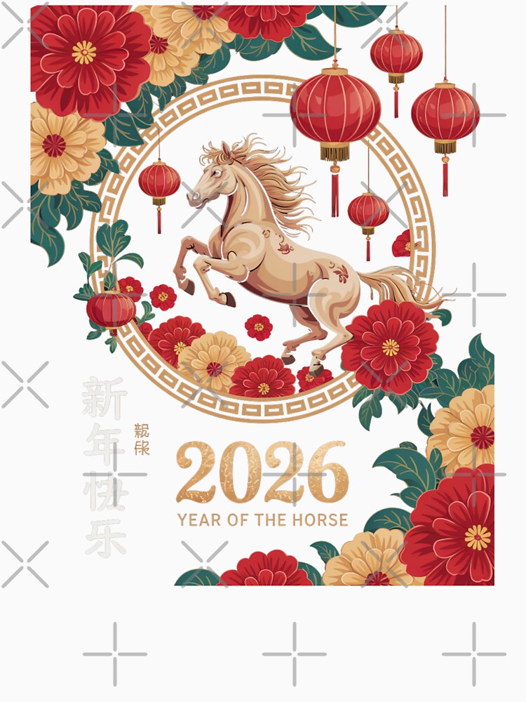 Chinese New Year 2026 - Year Of The Horse 2026 by Gogetgiggles