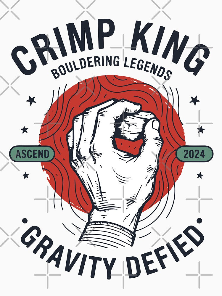 Crimp King Bouldering Legends Gravity Defied by LuminOrb