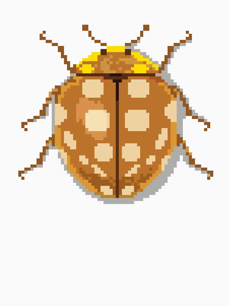 Pixel art beetle nº 025 by Kanistamps