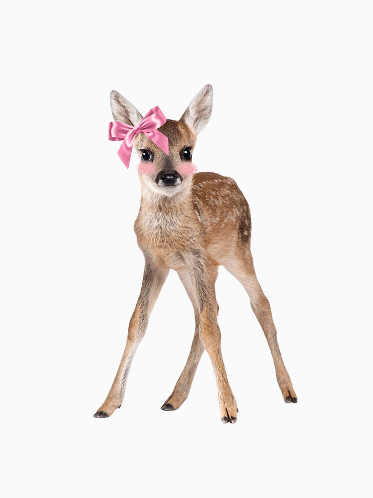Coquette aesthetic deer by SillyLittleSnek