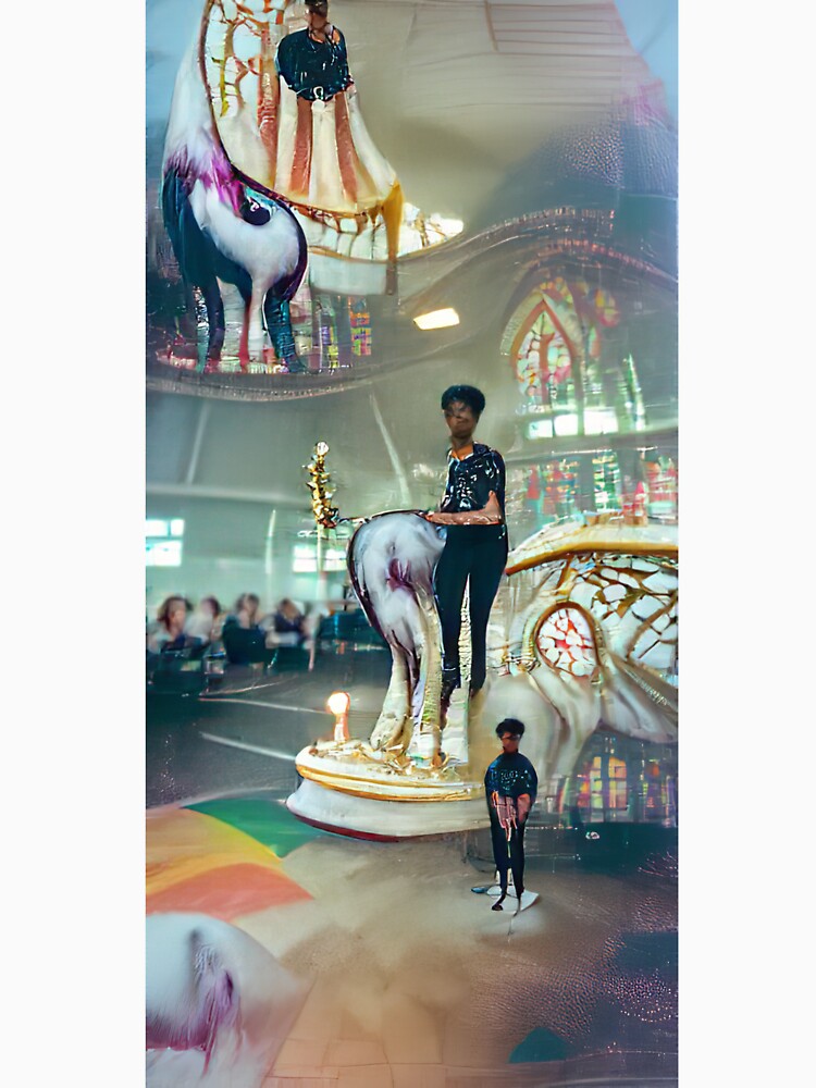 A non-binary partner, possibly involved in a carousel-based religion by kiertwice