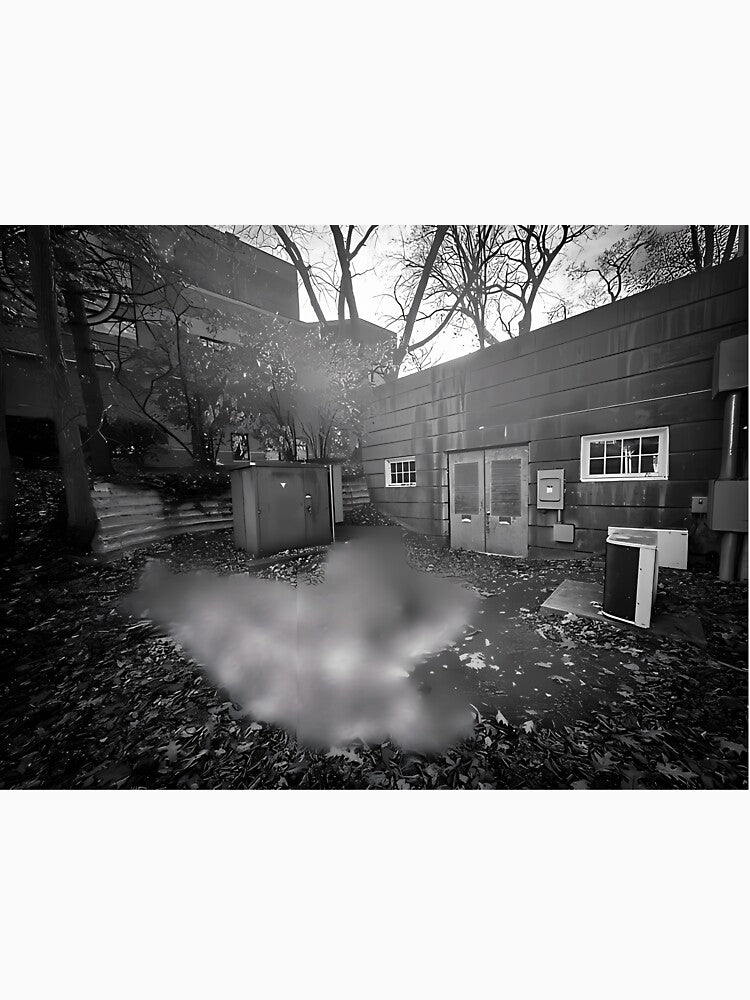 Eerie Liminal Space Abandoned Courtyard by oundzcxem96